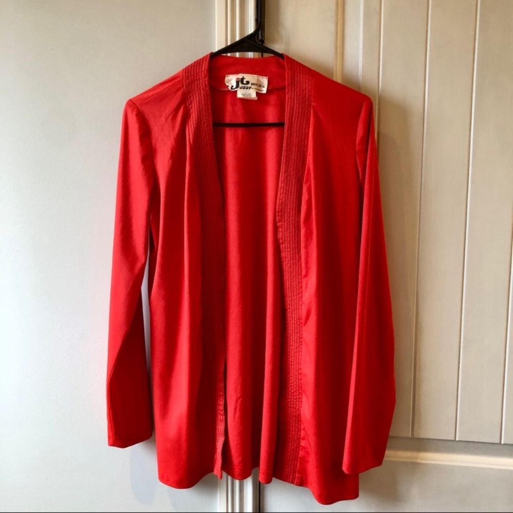 Vintage Red Cardigan